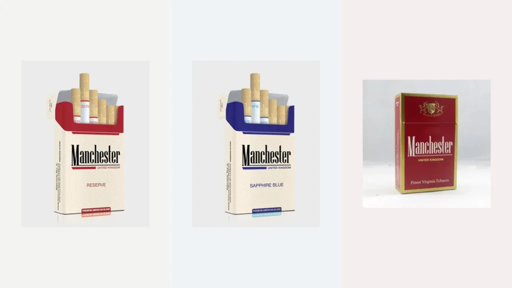 Manchester United Kingdom Reserve, Sapphire Blue and Red product images side by side